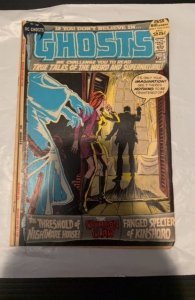 Ghosts #4 (1972)horror and ghost stories - foxxing/Spotting