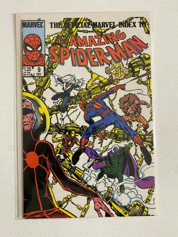Spiderman Set #1-9 8.0 VF (1985)