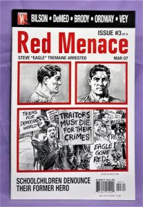 RED MENACE #1 - 6 Jerry Ordway with #1 - 2 Variant 1:10 Covers (DC 2007)