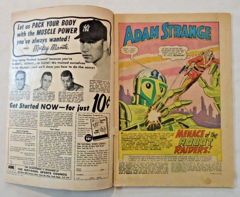 Mystery In Space (1959 DC) #53vg+; Adam Strange Begins!