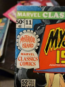 Marvel Classics Comics #11 - 1976 - HIGH GRADE - MYSTERIOUS ISLAND