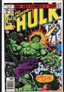 The Incredible Hulk #224 (1978) Hulk