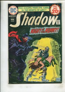 THE SHADOW #9 VOL. 2 (6.0) THE NIGHT OF THE MUMMY!! 1975