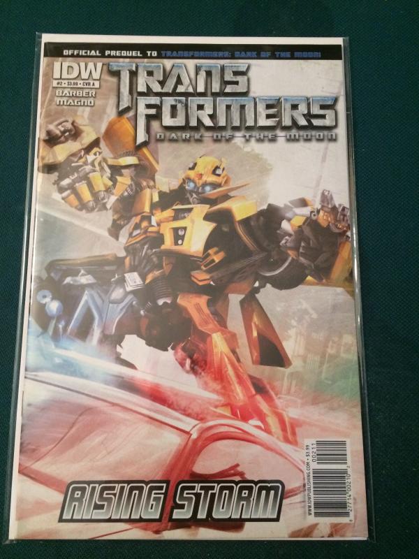 Transformers Dark Of The Moon Prequel #2 Rising Storm