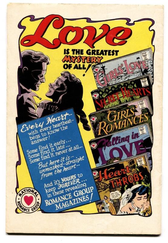 GIRLS LOVE STORIES #80 Romance comic book 1961-LOVE TRIANGLE STORY