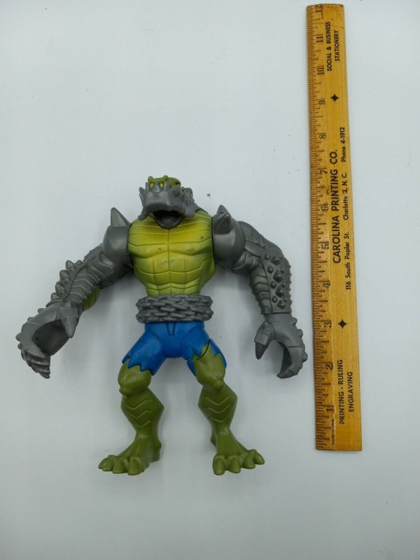 DC Comics Batman: Armored KILLER CROC Villains Takedown Figure Mattel 2012