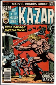 Ka-Zar #19 (1976) Ka-Zar