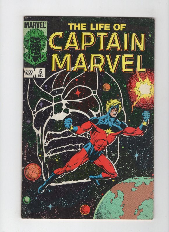 The Life of Captain Marvel #5  (1985 Marvel Comics)  