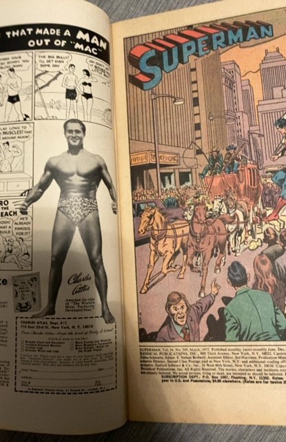 SUPERMAN #249 NEAL ADAMS cover (DC) 1st TERRA-MAN  Mid grade