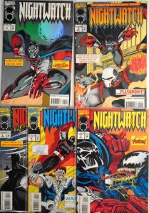 *Night Watch (1994 Marvel) 1-5, 5 high grade books