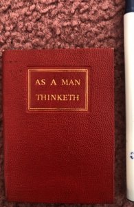 As a man thinketh, Allen, 1940-1950 UK tiny pocket book