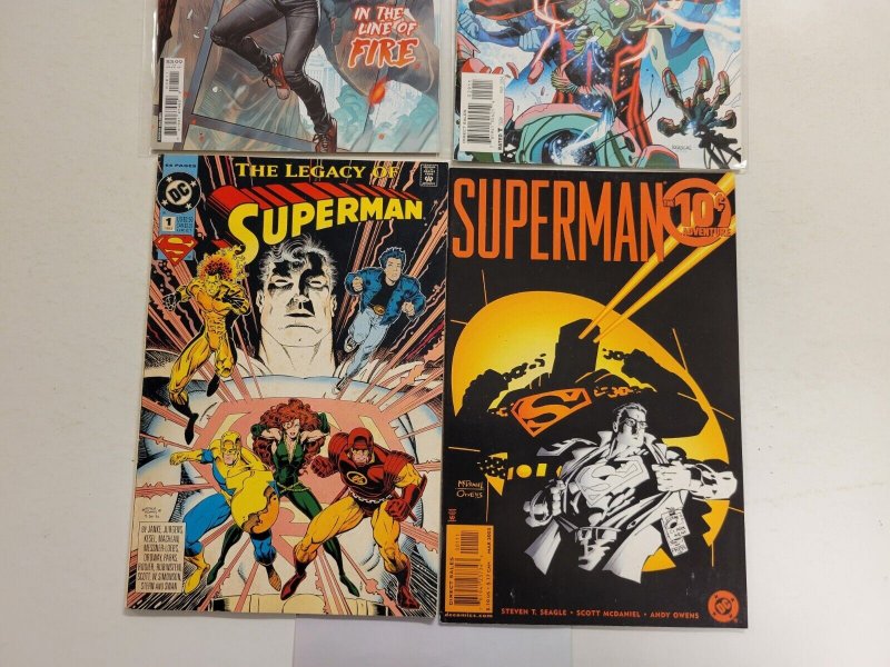4 Comics #1 Legacy Superman #1 Superman #29 Superboy #1 Superman Kal-El 41 TJ18