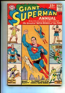 SUPERMAN ANNUAL #6 (6.0) GIANT!! 1963