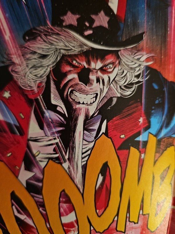 2019 Freedom Fighters 0 Uncle Sam Phantom Lady Black Condor Eddy Barrows Cover