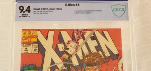 New CBCS Slab! X-Men #4 - CBCS 9.4 - 1st Appearance Omega Red