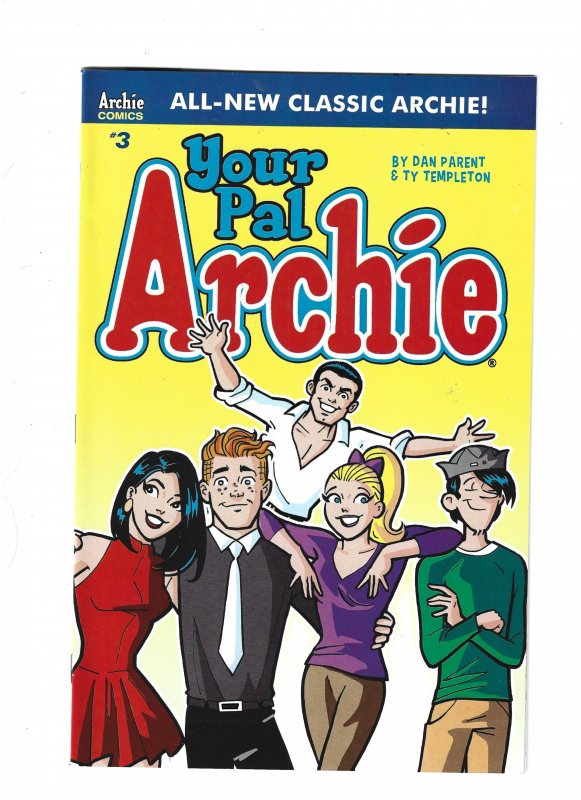 Your Pal Archie #3 Cover A Dan Parent (2017)