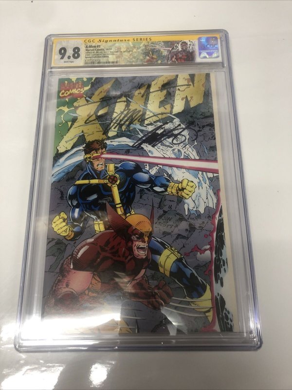 X - Men (1991) # 1 (CGC 9.8 SS) Signed Jim Lee•Scott Williams • Chris Claremont