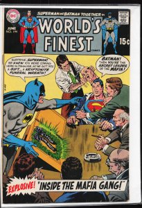 World's Finest Comics #194 (1970) Superman and Batman and Robin