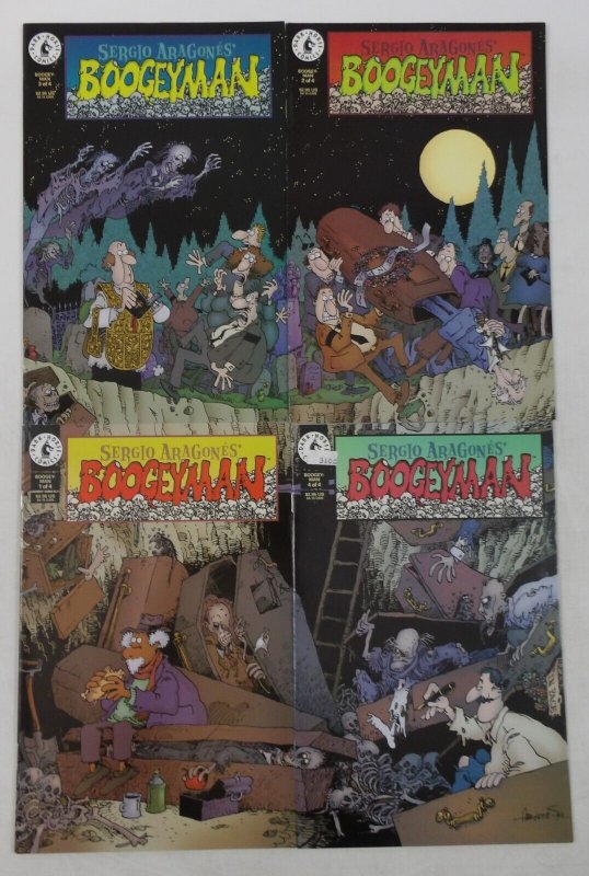 Sergio Aragones' Boogeyman #1-4 VF/NM complete series ; Dark Horse