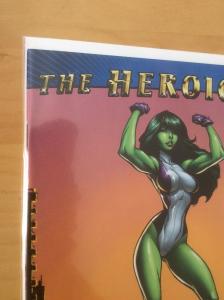 SAVAGE SHE HULKS 3, NM+ (9.4 - 9.6) 1ST PRINT, CAMPBELL VARIANT, HEROIC AGE