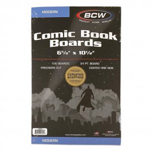 Modern Comic Backing Boards Pack of 100