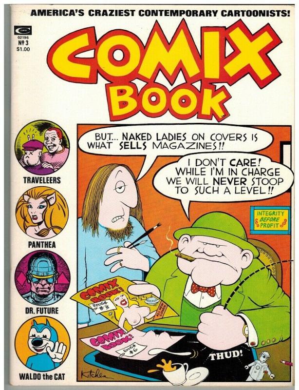 COMIX BOOK (1974-1975  CURTIS/MARVEL) 3 VG-F KITCHEN CV