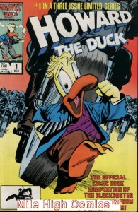 HOWARD THE DUCK: THE MOVIE (1986 Series) #1 Very Fine Comics Book