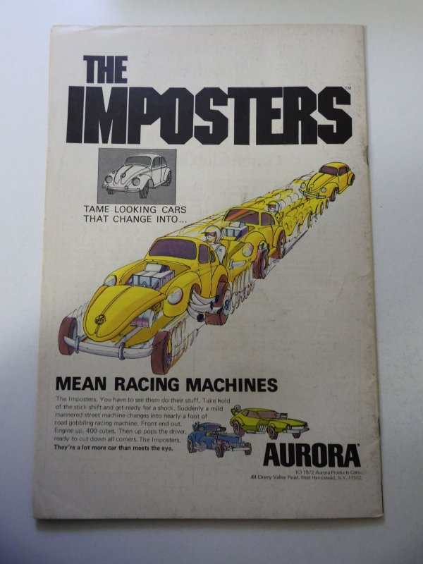 The Demon #10 (1973) FN- Condition indentations fc