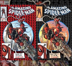 AMAZING SPIDERMAN 39 ASM 300 DEADPOOL VIRGIN QUAH VARIANT SET 600 COA PRE 12/13☪