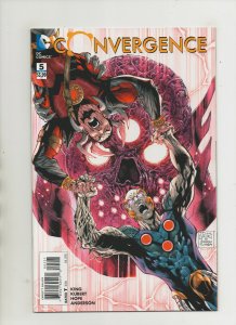 Convergence #5 - Brainiac Variant - (Grade 9.2) 2015