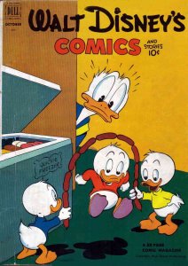 Walt Disney's Comics and Stories #145 FN ; Dell | October 1952 sausage jump rope