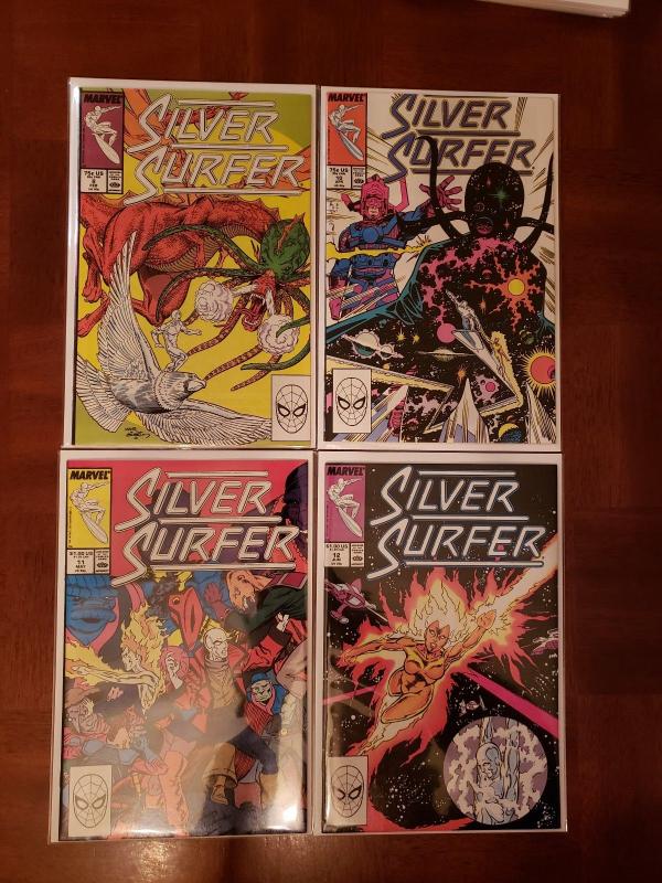 SILVER SURFER 3, 4, 5, 6, 7, 8, 10, 11, 12, 13, 14, 15, 16 (1987) MARVEL