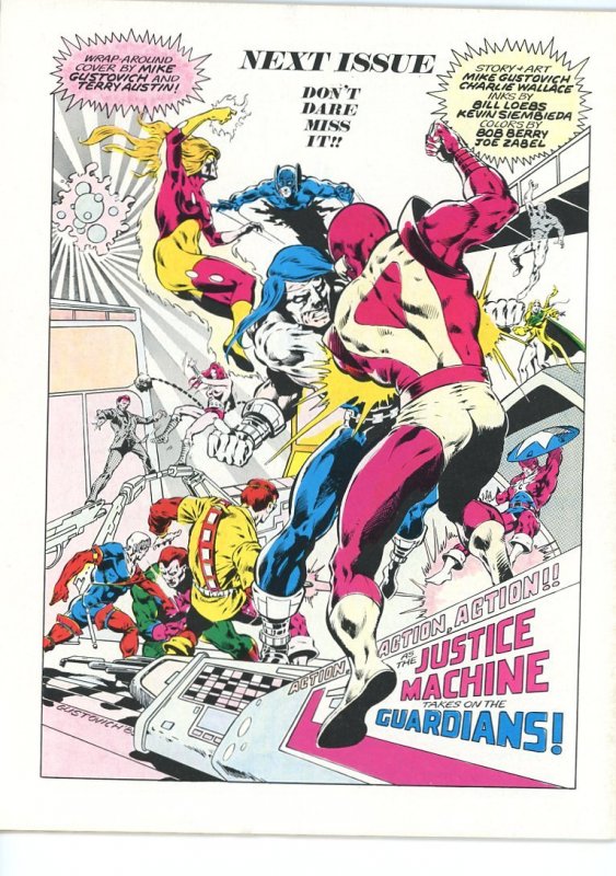 Justice Machine 1,2,3  (Magazine)  1981  All VF  Byrne Cover to #1!