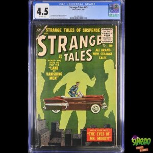 Strange Tales #45 CGC 4.5 Bill Everett cover
