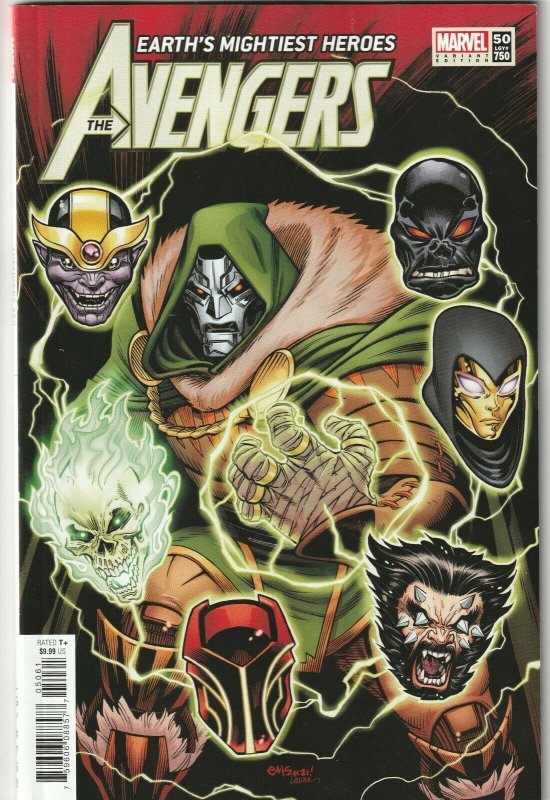 Avengers # 50 McGuinness Variant NM Marvel [D1]