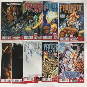 Fantastic Four 2013 1 2 3 4 5 5 AU 6 7 8 Marvel NM near mint Lot Of 9