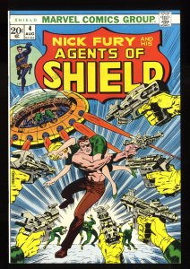 Shield #4 NM 9.4 Nick Fury!