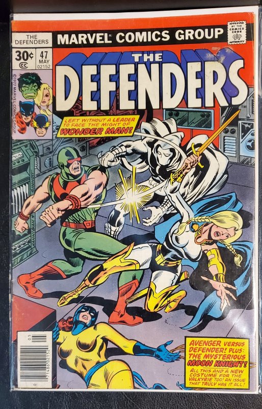 The Defenders #47 (1977) Newstand  Edition