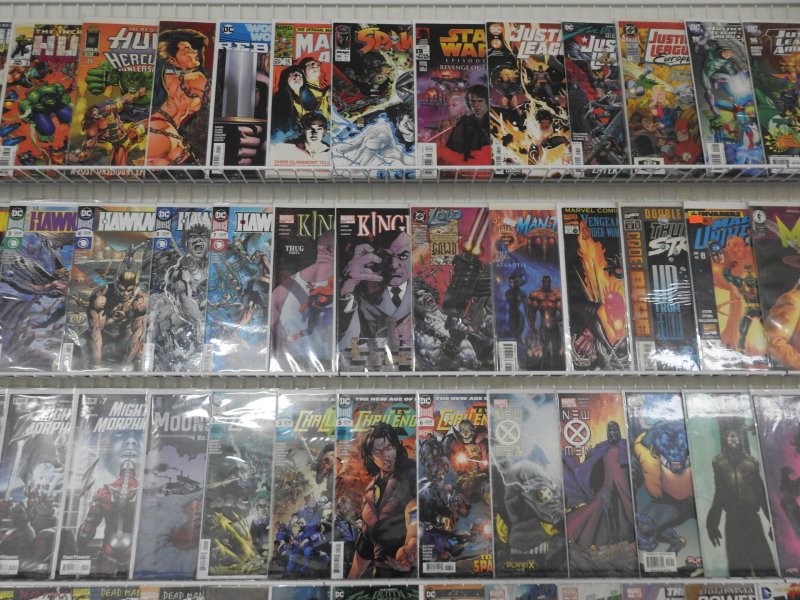 Huge Lot 150+ Comics W/ Wonder Woman, Avengers, Kick-Ass, +More! Avg VF Cond