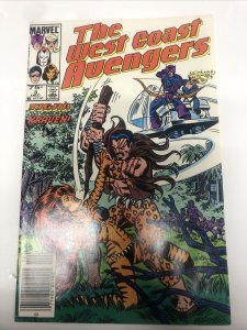 West Coast Avengers  (1985) # 3 (NM) Canadian price Variant • CPV • Englehart