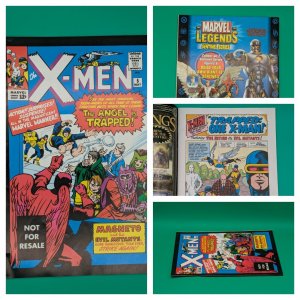 X-MEN #10 SEPT 1980 Reprint THE ANGEL IS TRAPPED TOY BIZ Comics