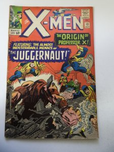 The X-Men #12 (1965) 1st App of the Juggernaut! VG+ Condition