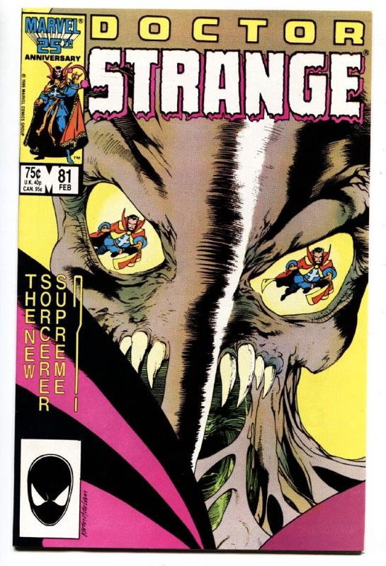 Doctor Strange #81-Last Issue-Low Print-HTF-1987 Marvel Comic