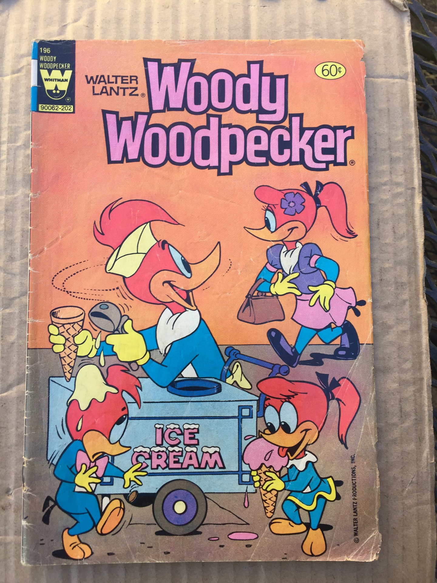 Walter Lantz Woody Woodpecker #196 | Comic Books - Modern Age, Gold Key