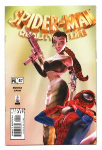 SPIDERMAN: QUALITY OF LIFE #04 (2002) SCOTT CHRISTIAN SAVA | DIRECT | CARDSTOCK