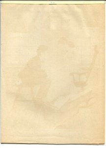 Morrell's Mark Twain Calendar-1940's-12 Norman Rockwell prints-no date portion-G