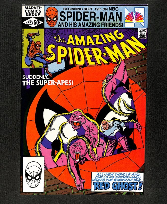 Amazing Spider-Man #223 Red Ghost and the Super-Apes!