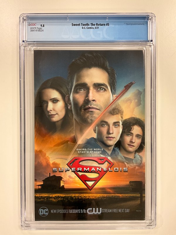 Sweet Tooth: The Return #5  CGC 9.8