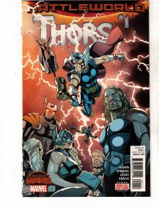 Battleworld Thors #1 2015 Super-High-Grade NM/MT Wow! 1st issue! Multiple Thors