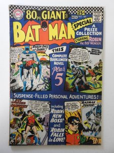 Batman #185 (1966) VG Condition 1/2 in spine split